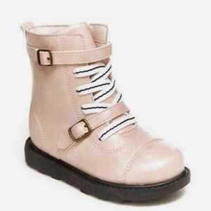 Carter’s “Lydia” Toddler Combat Boots - Pink, size 7